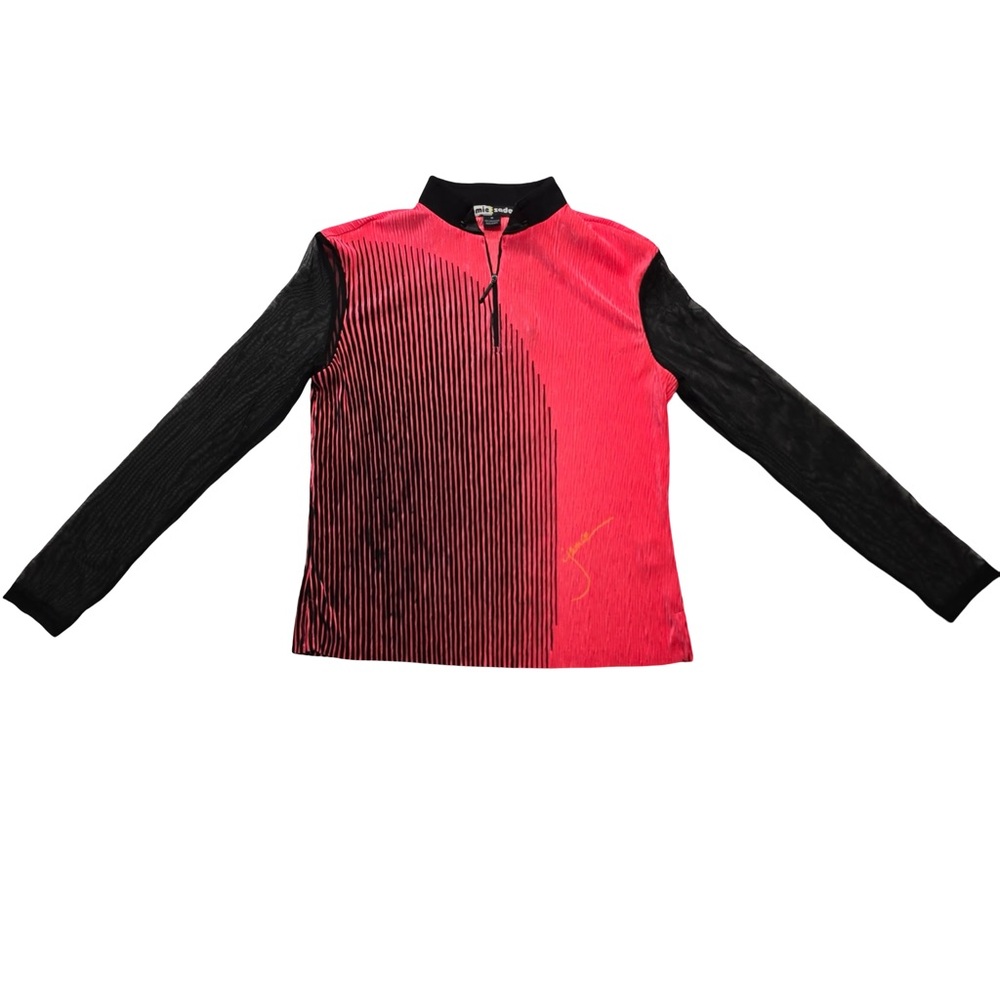 Jamie Sadock Half Zip Long Sleeve Golf tennis Pickelball Top Women’s M